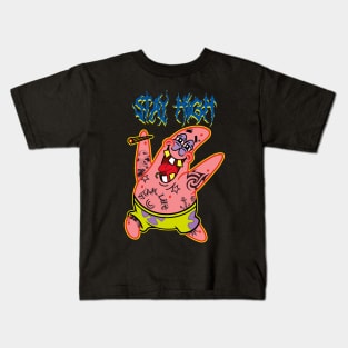 Stay High With Patrick Kids T-Shirt